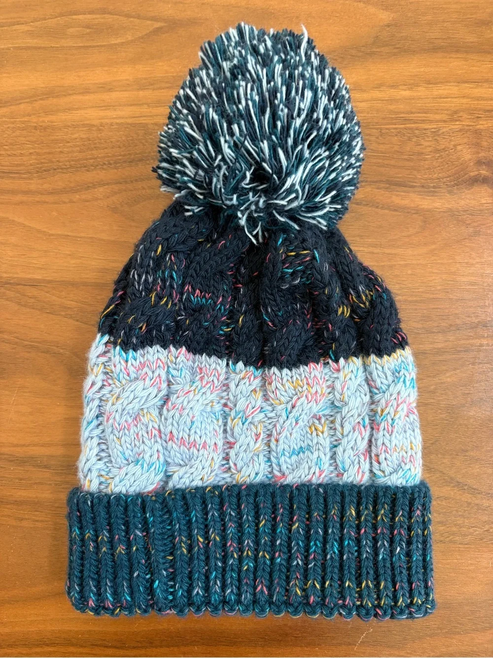 SMARTWOOL Kids Isto Retro Beanie - Purple Eclipse Size L/XL